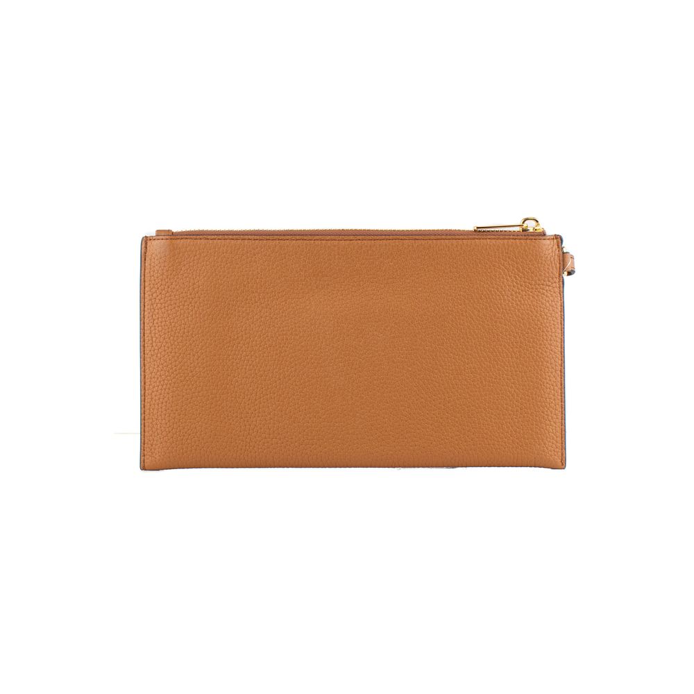 Jet Set Travel Leather Clutch Bag