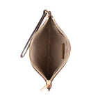 Jet Set Travel Leather Clutch Bag