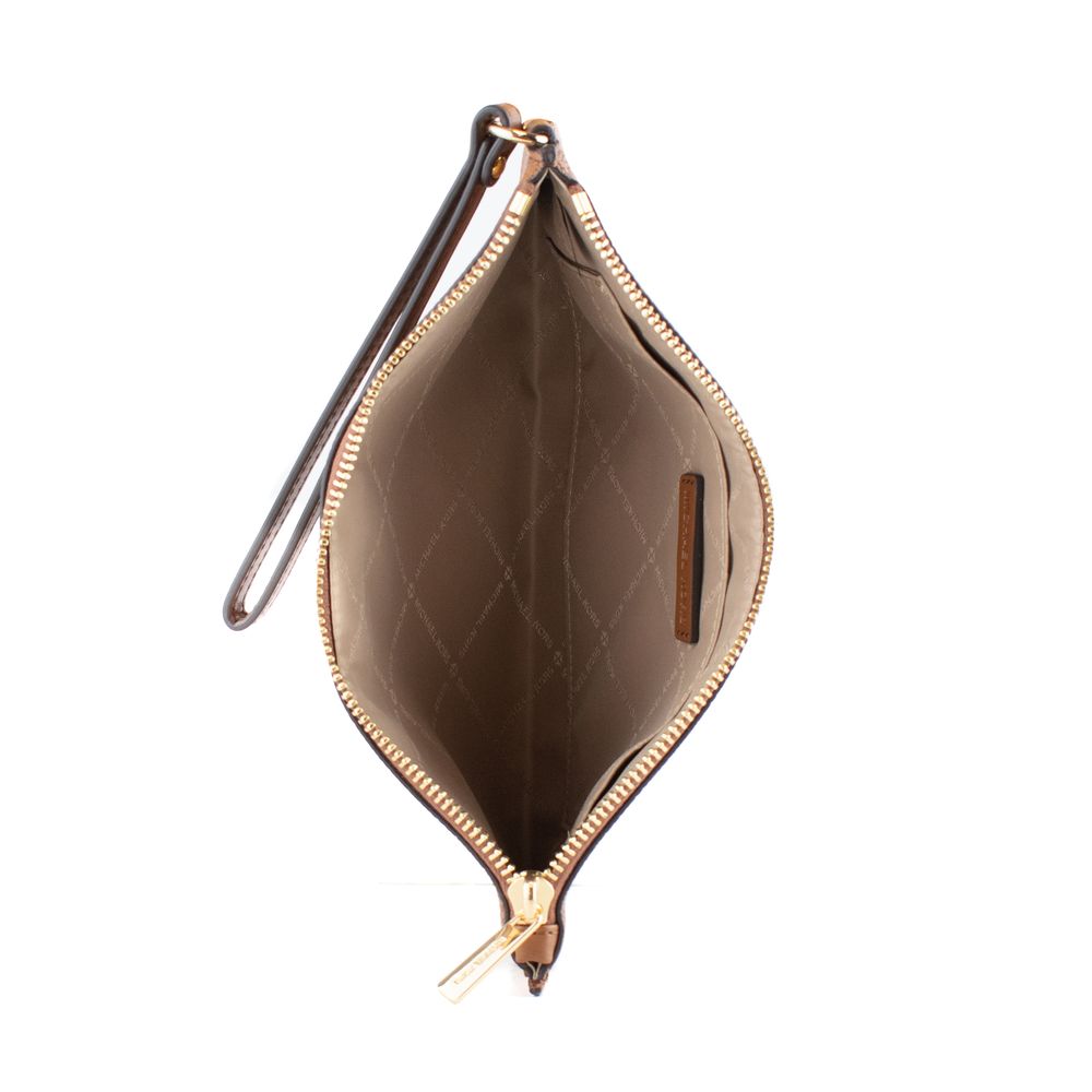 Jet Set Travel Leather Clutch Bag