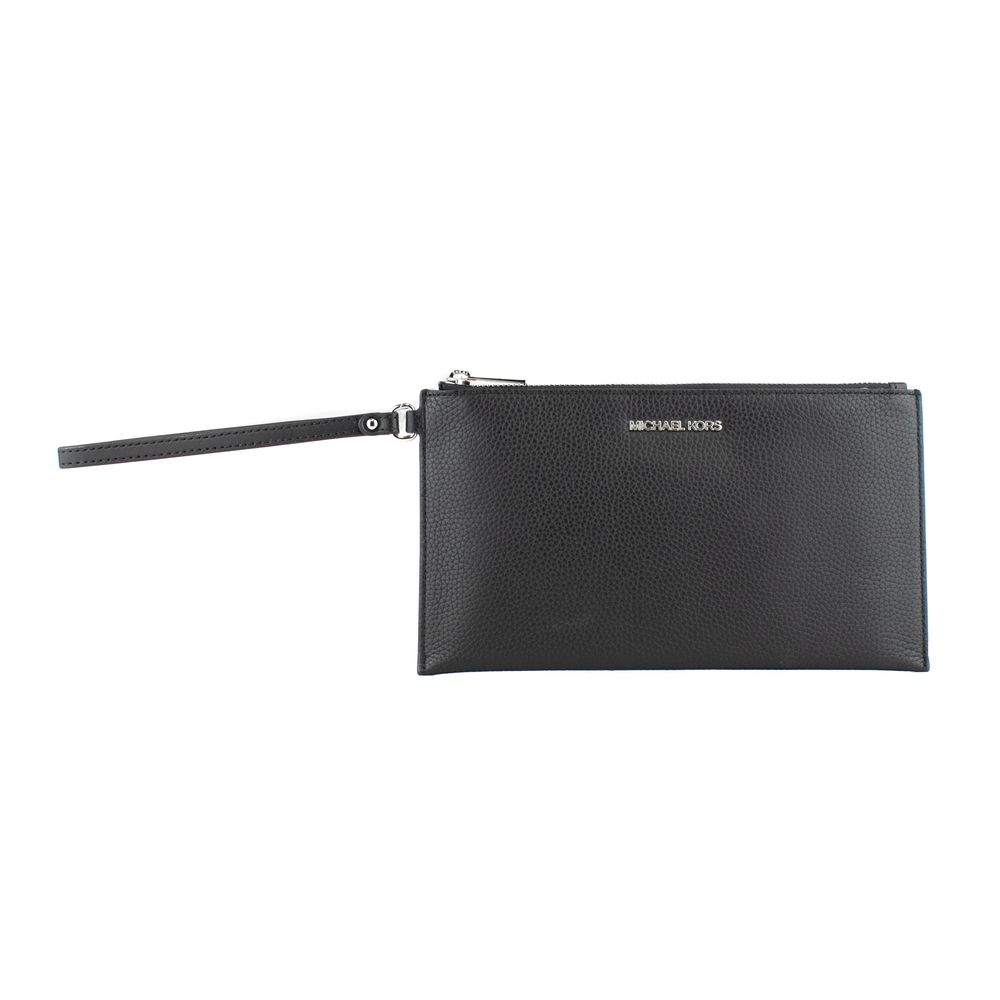 Jet Set Travel Leather Clutch Bag
