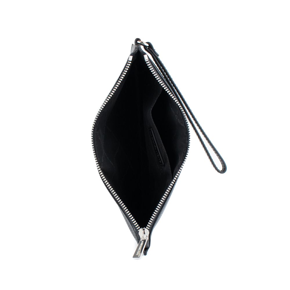 Jet Set Travel Leather Clutch Bag