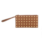 Jet Set Travel Leather Clutch Bag