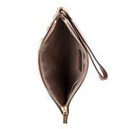 Jet Set Travel Leather Clutch Bag