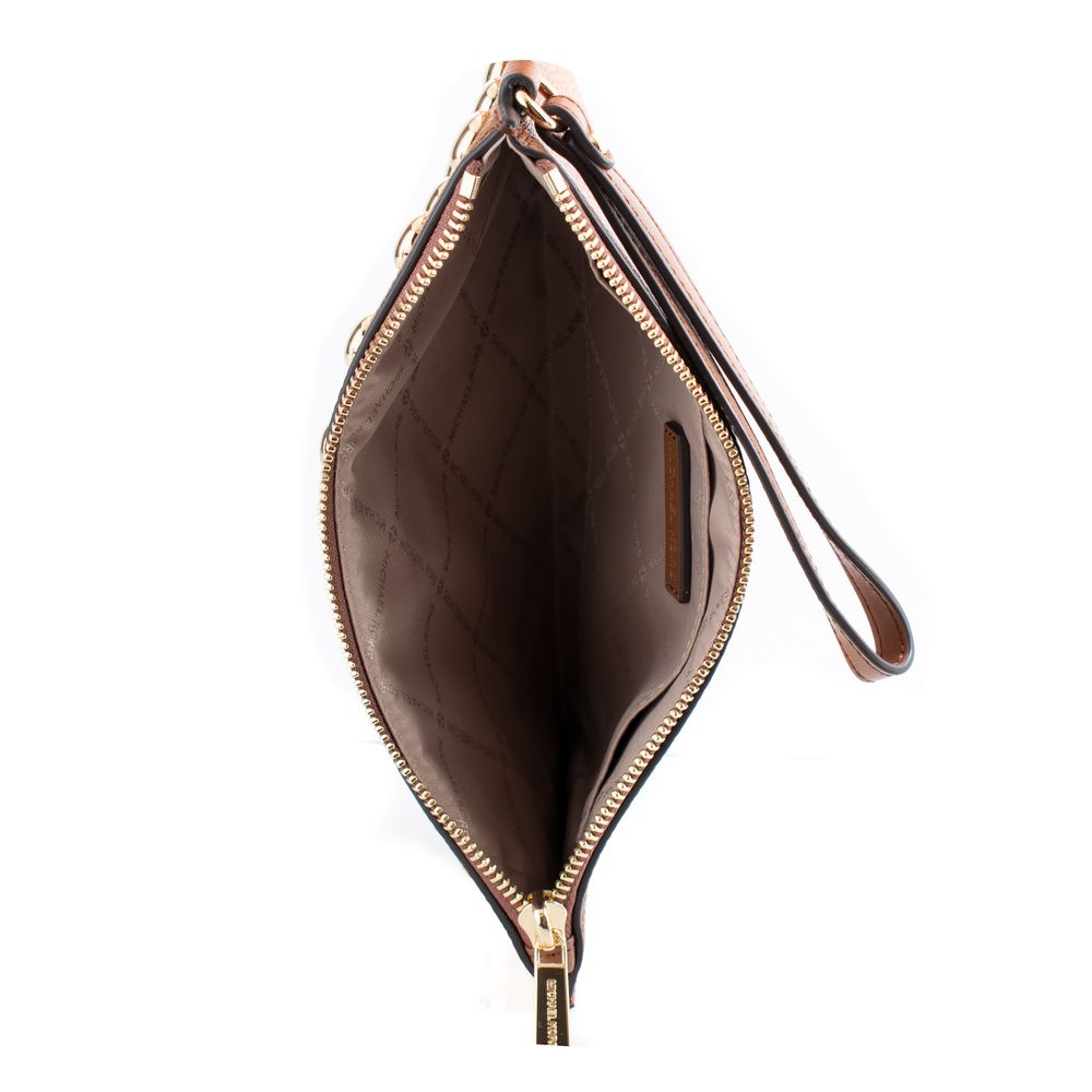 Jet Set Travel Leather Clutch Bag