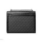 Black Canvas Whitney Crossbody Bag