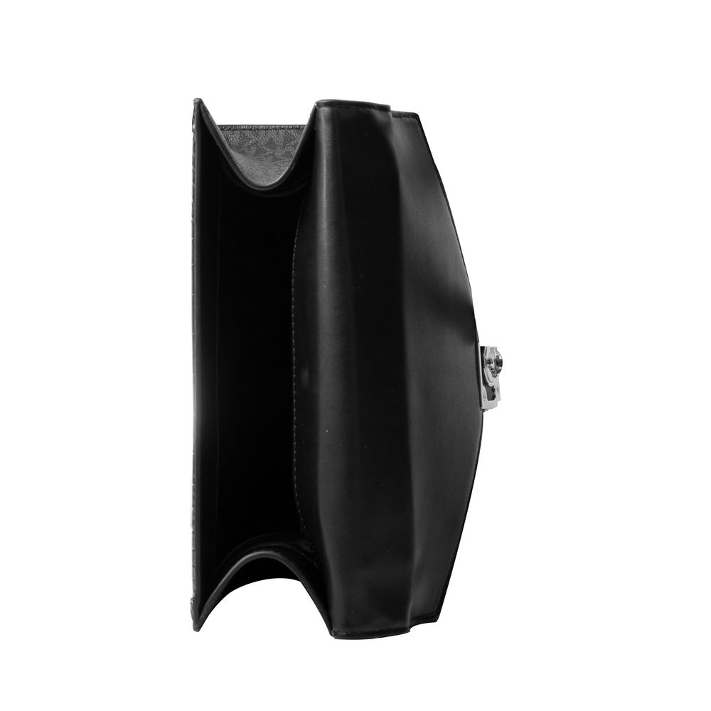 Black Canvas Whitney Crossbody Bag