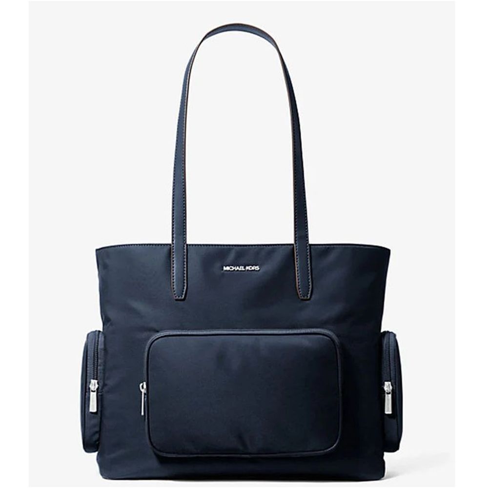 Blue Recycled Nylon Tote
