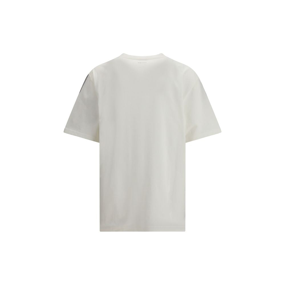 White Skull-Print T-shirt
