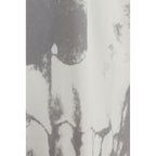 White Skull-Print T-shirt