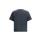 Black Cotton Crew Neck T-Shirt