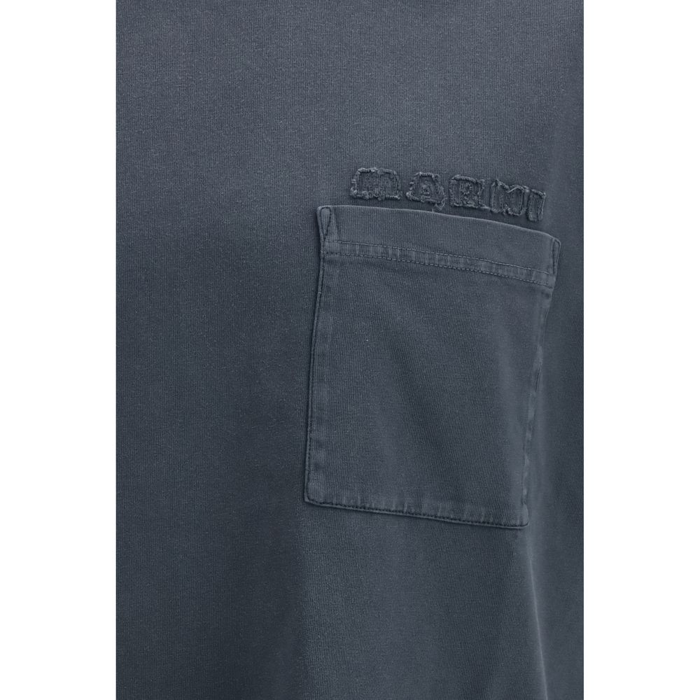 Black Cotton Crew Neck T-Shirt