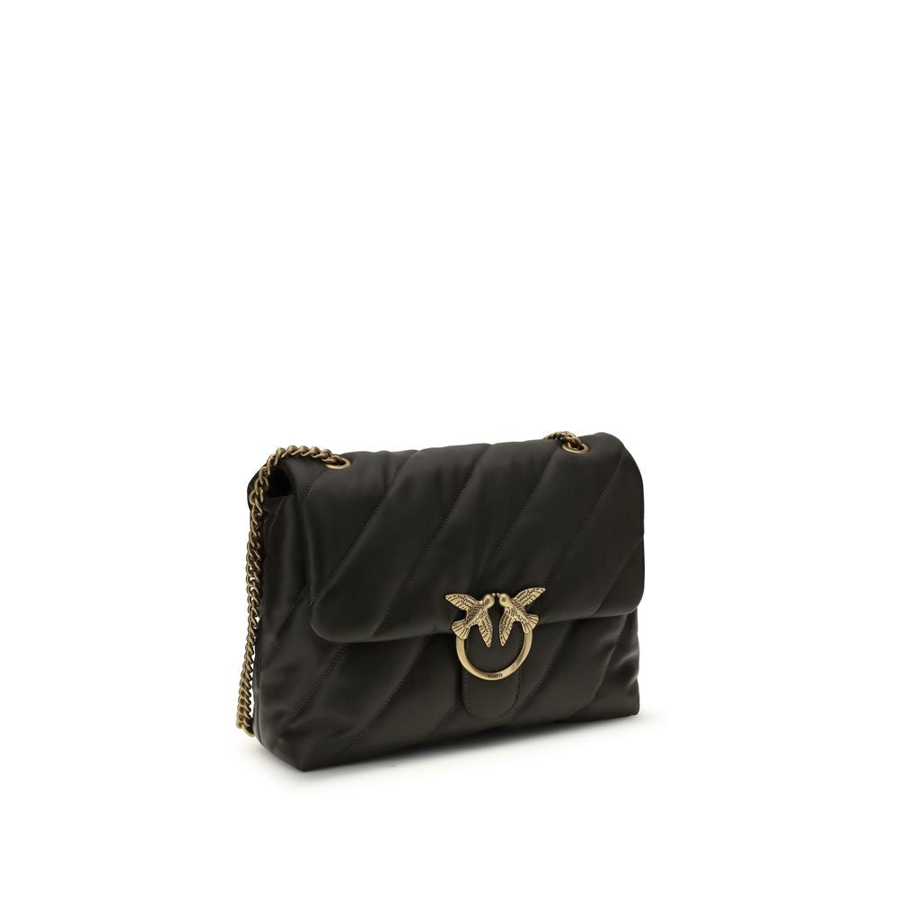 Love Puff Quilted Calf Leather Shoulder Bag
