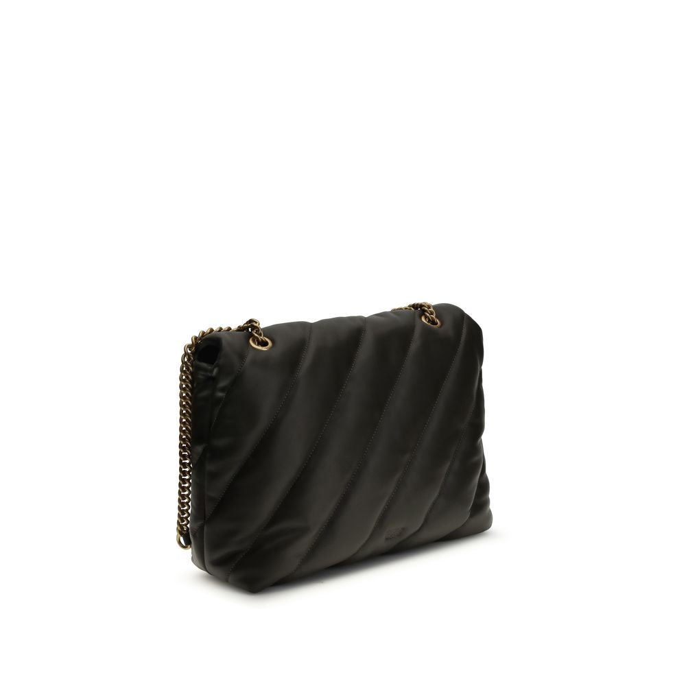 Love Puff Quilted Calf Leather Shoulder Bag