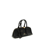 Black Calfskin Escape Baguette Handbag