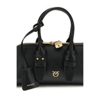 Black Calfskin Escape Baguette Handbag