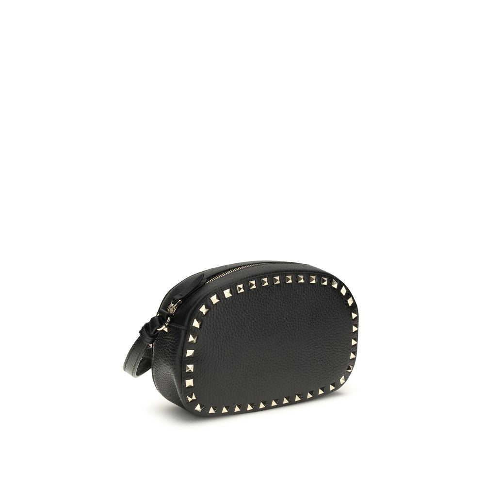 Calfskin Mini Rockstud Shoulder Bag