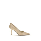 Multicolor Goatskin Pointed High Heel Pumps