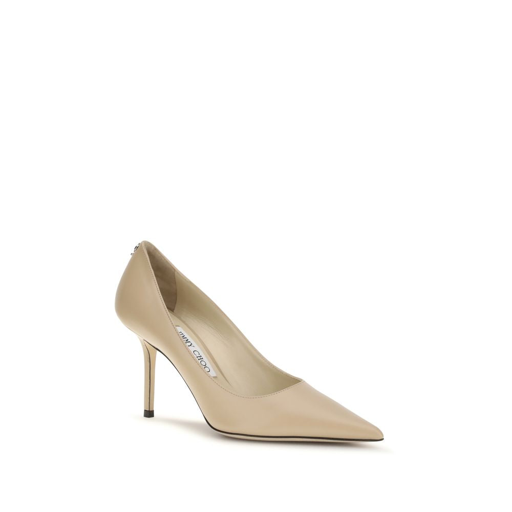 Multicolor Goatskin Pointed High Heel Pumps