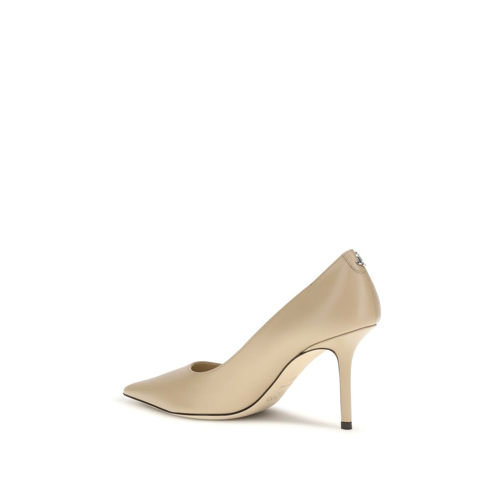 Multicolor Goatskin Pointed High Heel Pumps