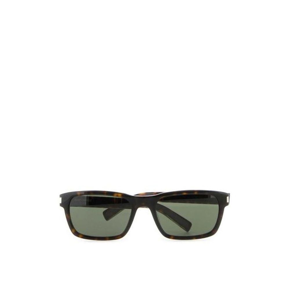 Brown Tortoiseshell Acetate Square Sunglasses