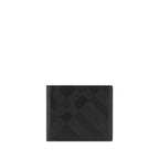 Calf Leather Archivio Check Bifold Wallet