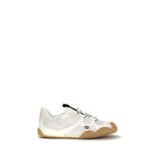 Amphibia Sneakers In Rubberized Calfskin And Textile With Vlogo Detail