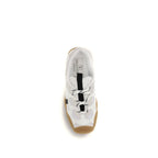 Amphibia Sneakers In Rubberized Calfskin And Textile With Vlogo Detail