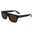 SF2009S-242 56mm Brown Acetate Rectangle Sunglasses
