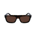 SF2009S-242 56mm Brown Acetate Rectangle Sunglasses