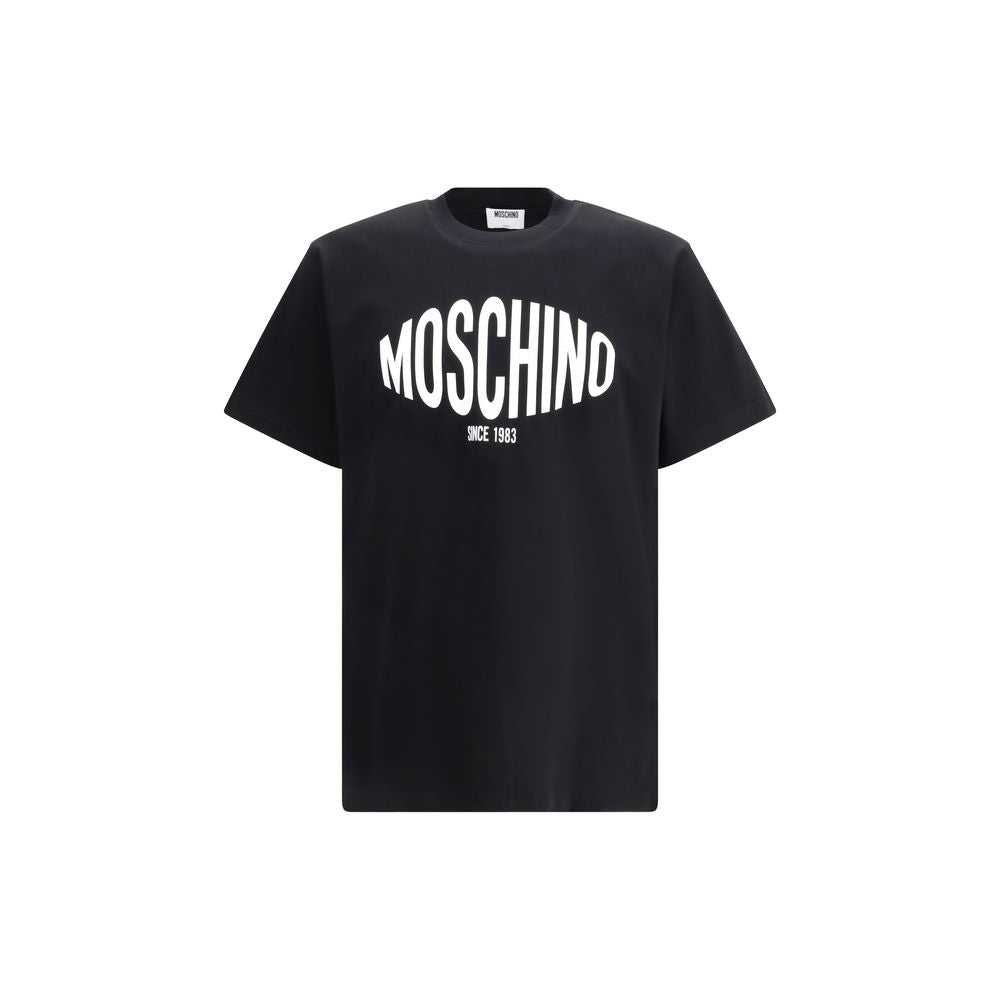 Black Cotton Logo T-Shirt