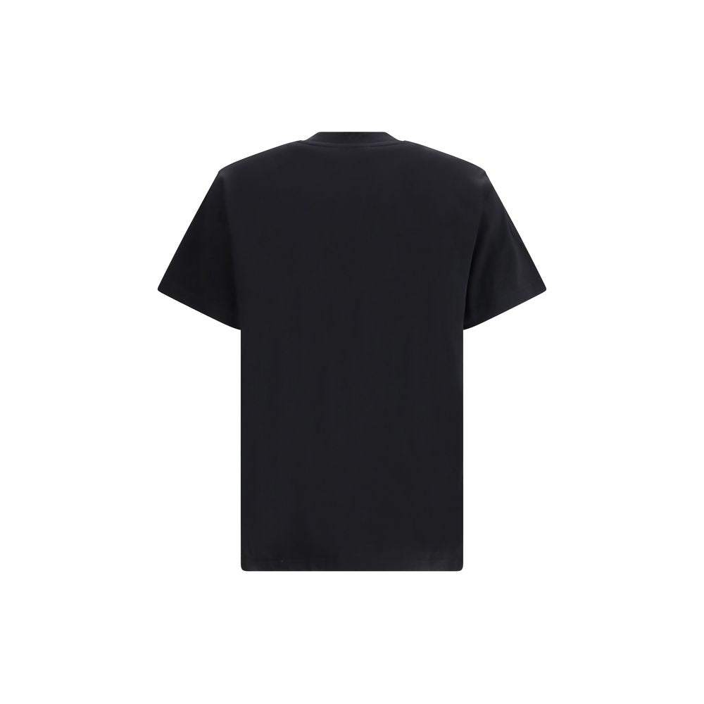 Black Cotton Logo T-Shirt