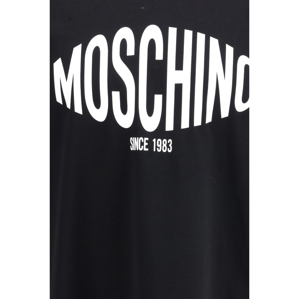 Black Cotton Logo T-Shirt