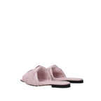 Multicolor Calfskin Flat Sandals