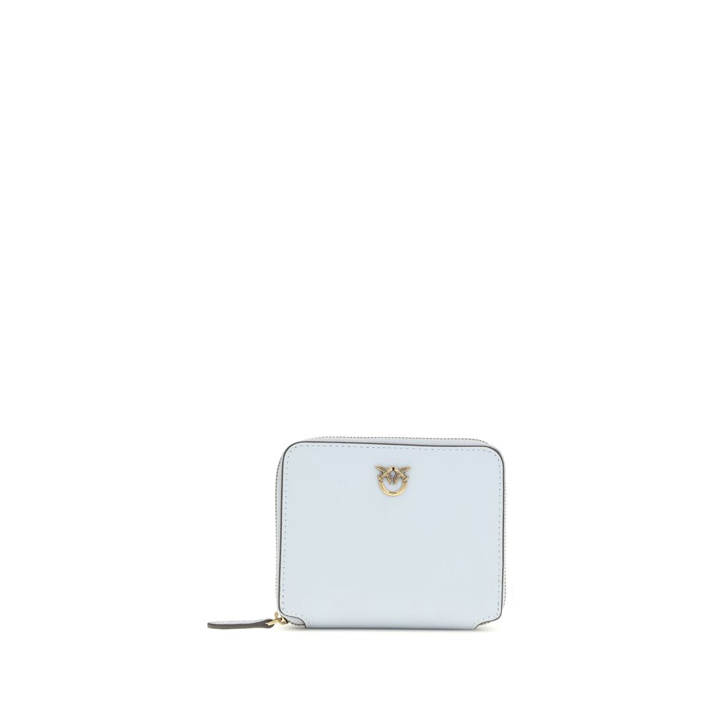 Zip-Around Calf Leather Wallet