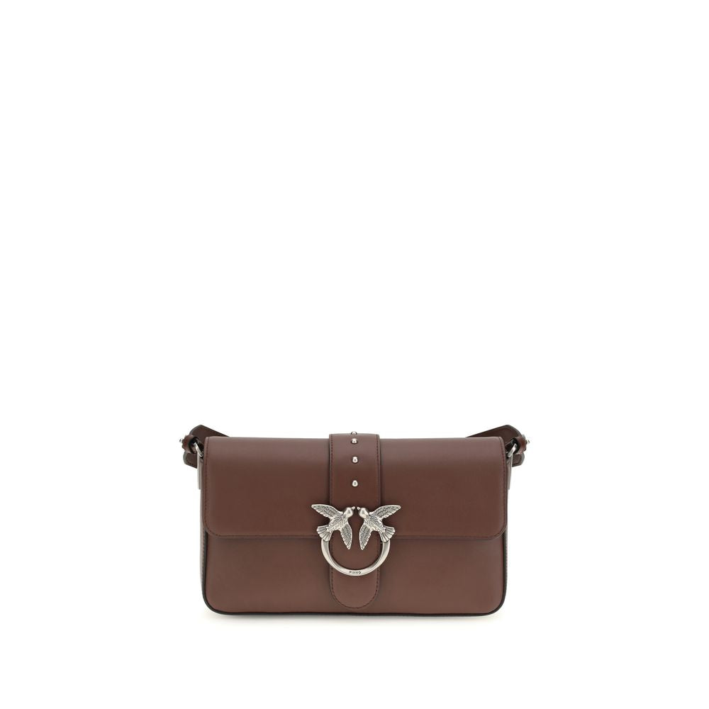 Love One Smooth Calf Leather Shoulder Bag
