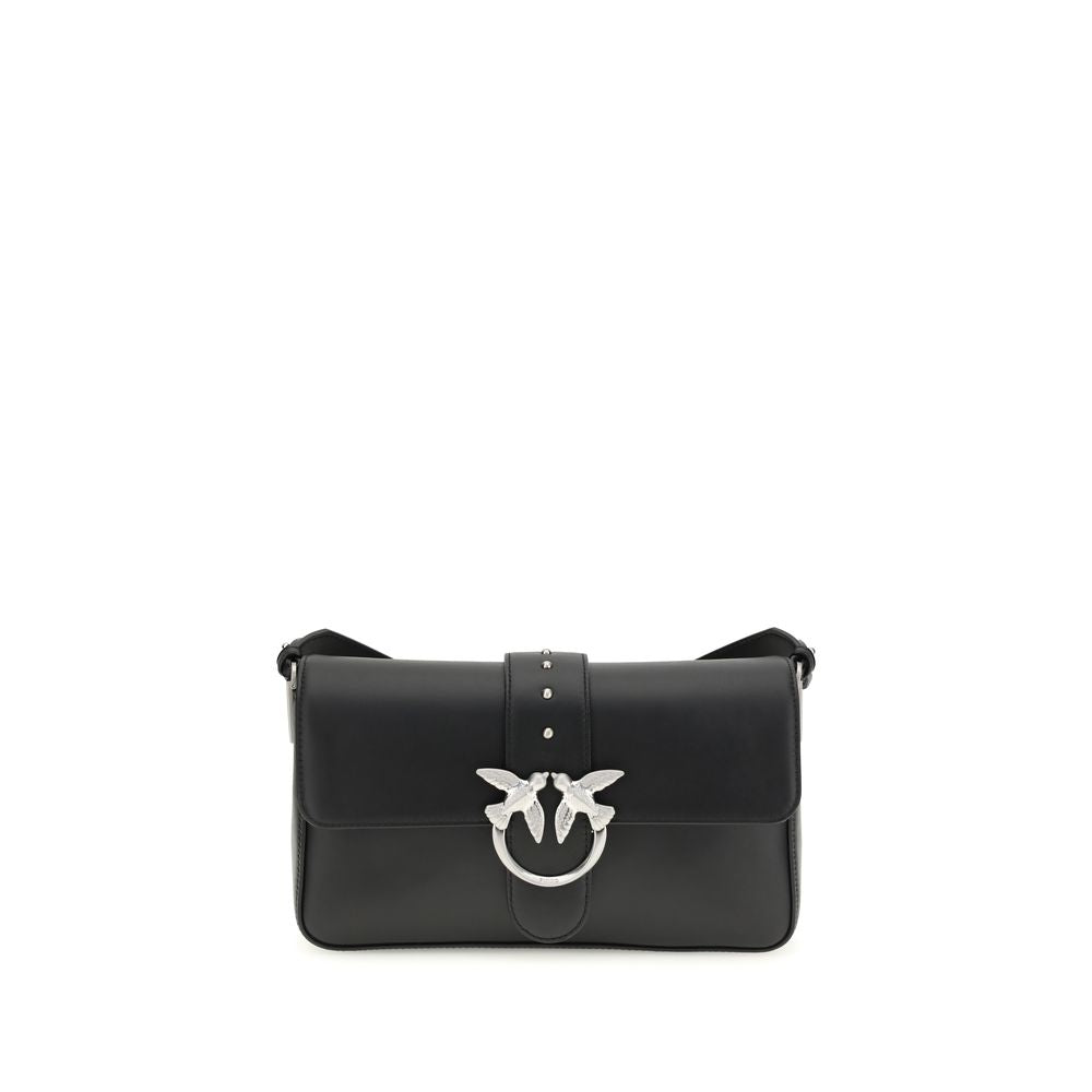 The Love One Shoulder Bag In Smooth Calf Leather