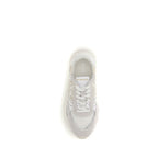 Zoe Calf Leather And Mesh Athletic Sneakers