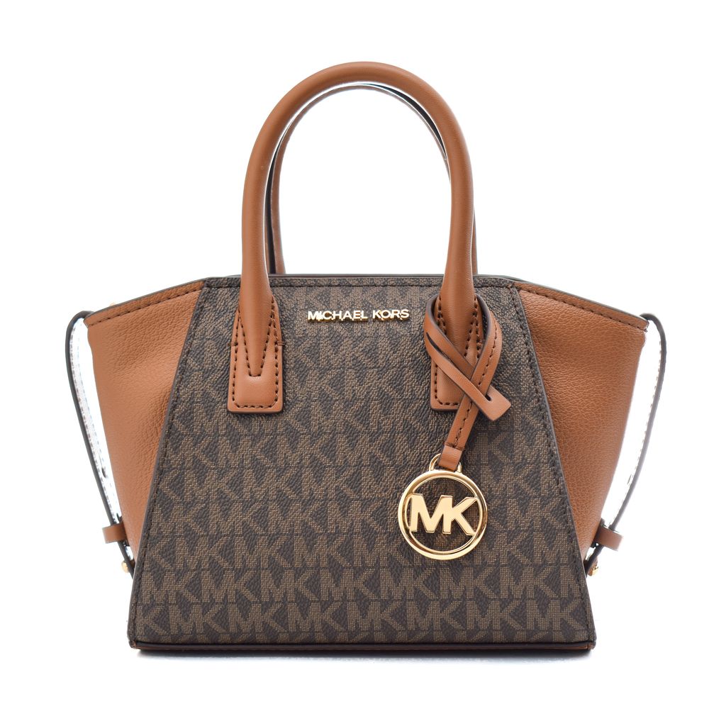 Brown Canvas Avril Handbag
