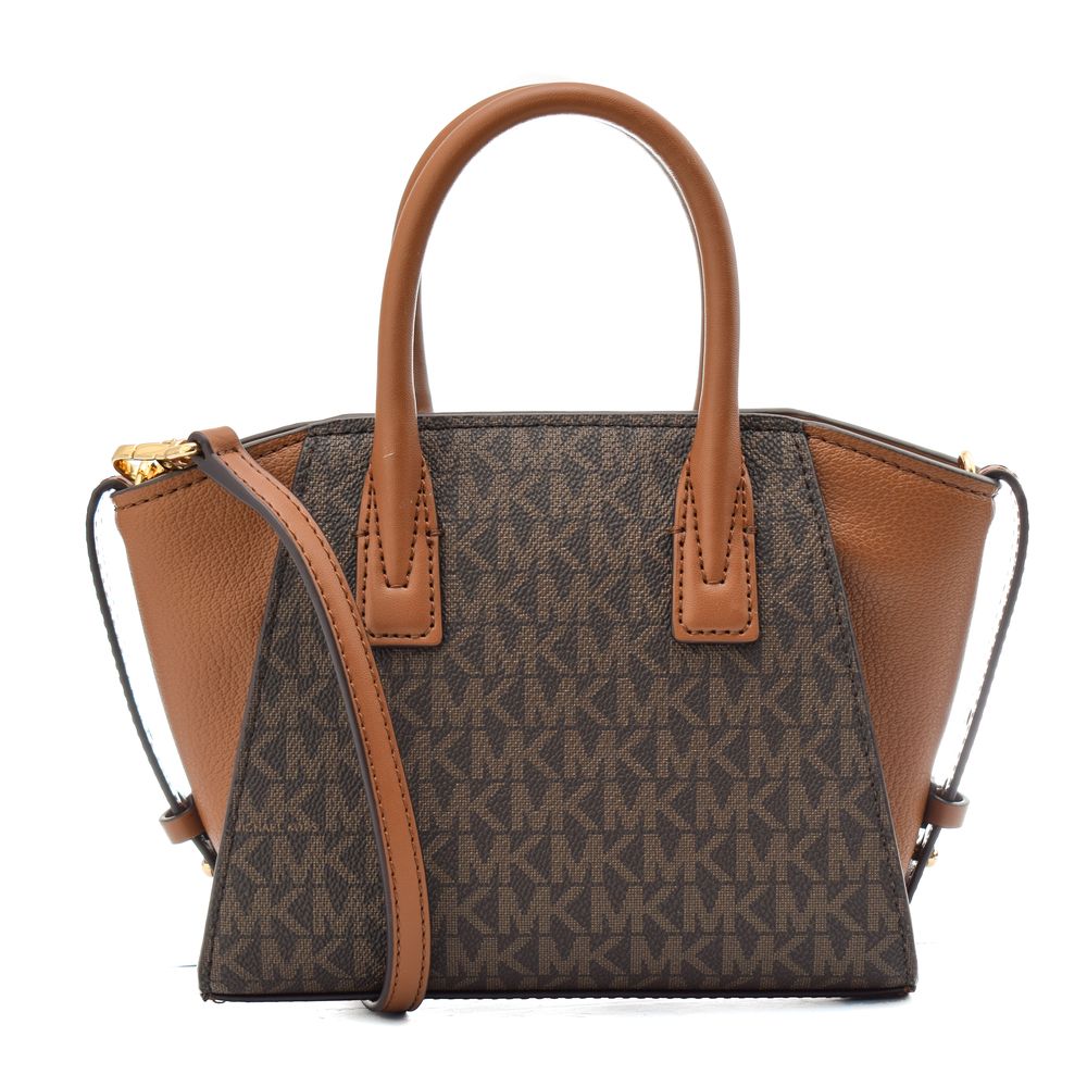 Brown Canvas Avril Handbag