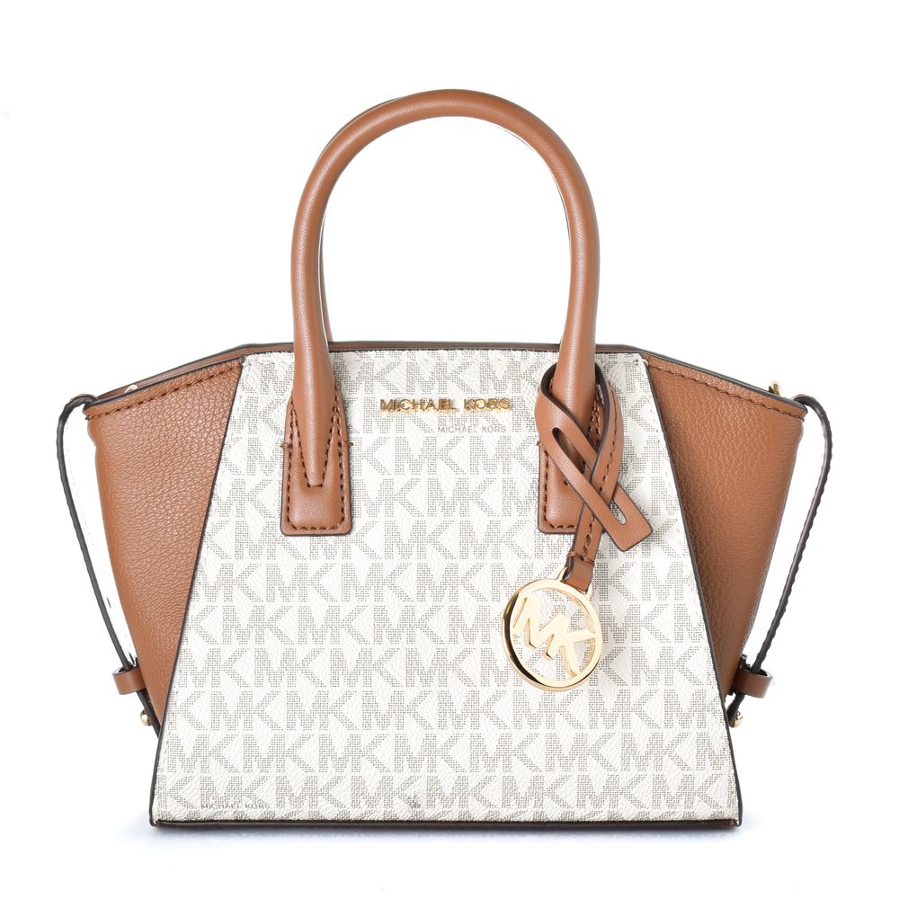 Beige Canvas Avril Handbag