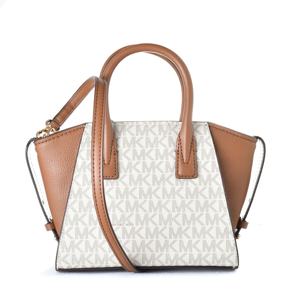 Beige Canvas Avril Handbag