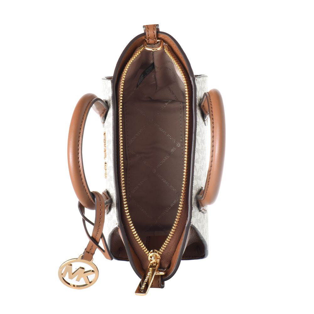 Beige Canvas Avril Handbag
