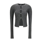 Black Lurex Cardigan