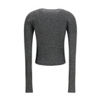 Black Lurex Cardigan