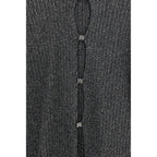 Black Lurex Cardigan