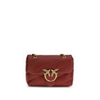 Bordeaux Calf Leather Shoulder Bag