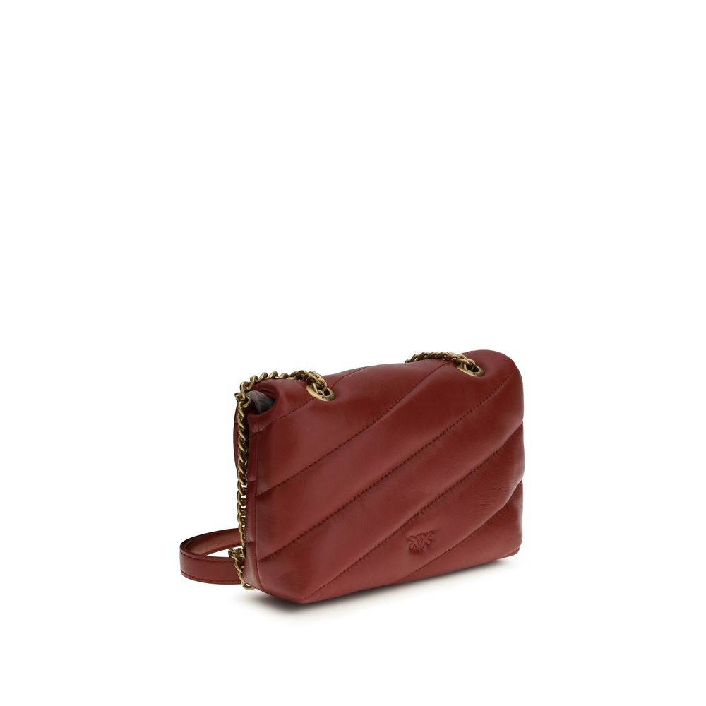 Bordeaux Calf Leather Shoulder Bag
