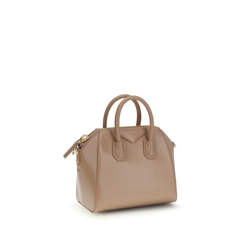 Mini Antigona Calf Leather Handbag