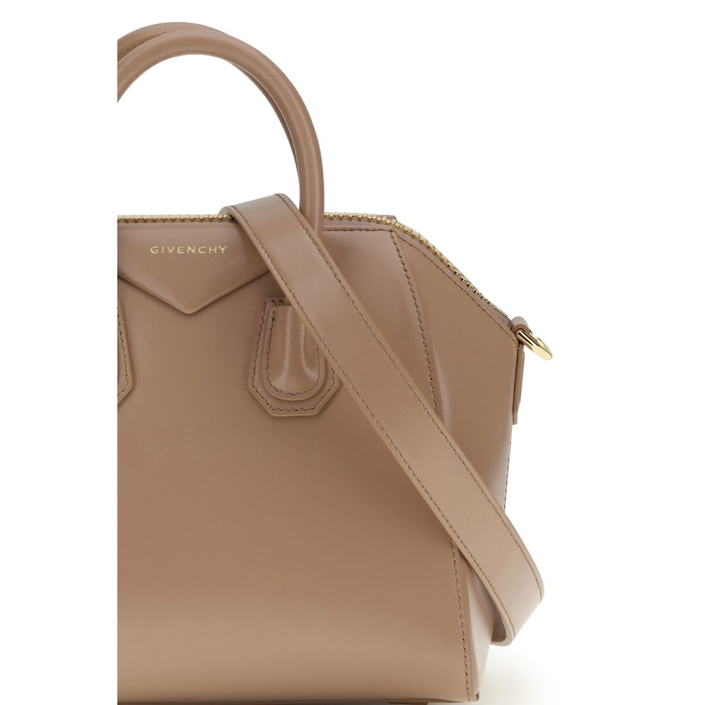 Mini Antigona Calf Leather Handbag