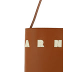 Brown Calf Leather Shoulder Bag
